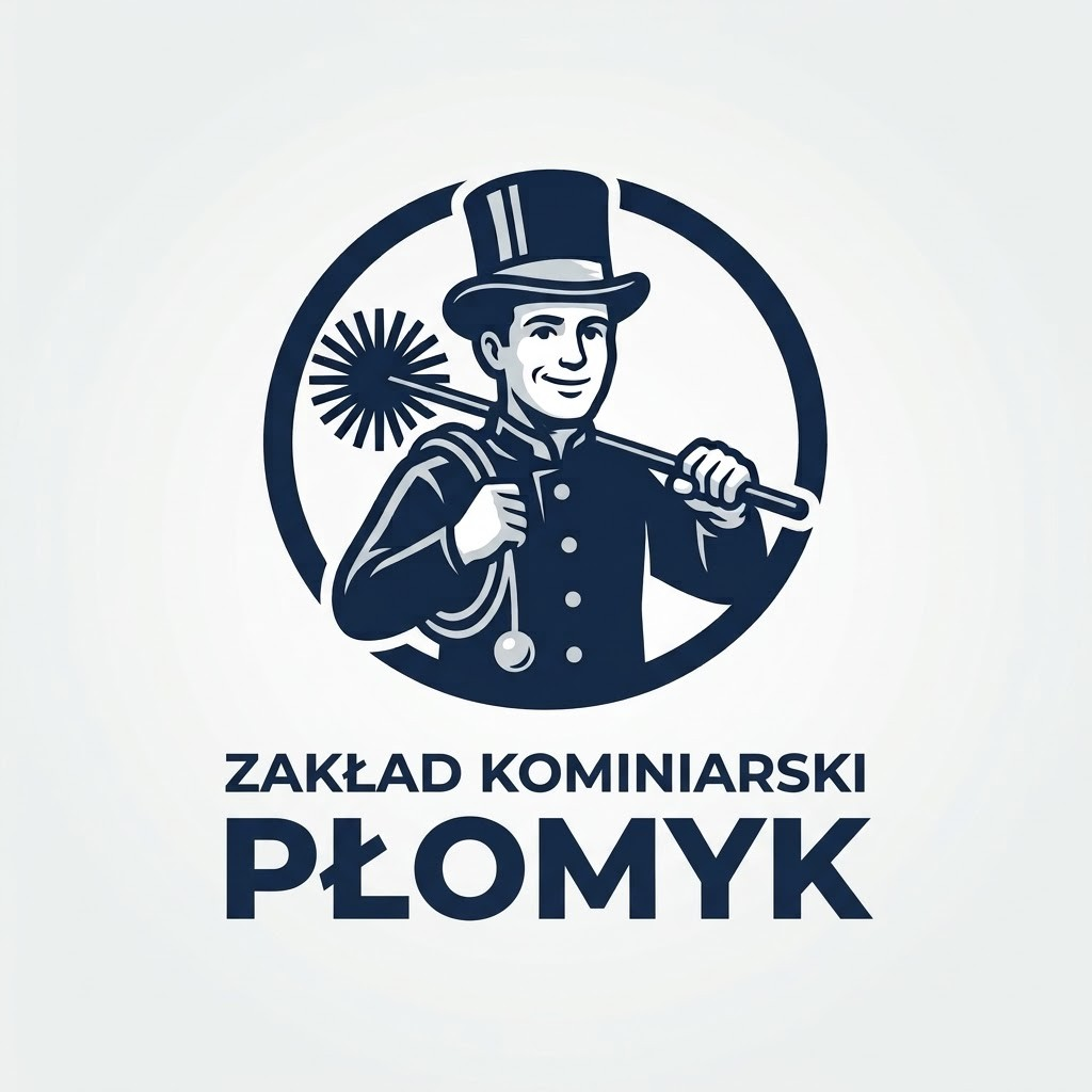 Zakład Kominiarski PŁOMYK Logo